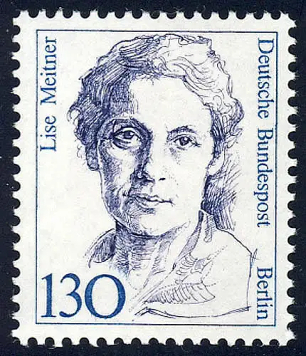 812 Frauen 130 Pf Meitner, postfrisch **