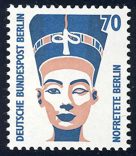 814 Sehenswürdigkeiten 70 Pf Nofretete **