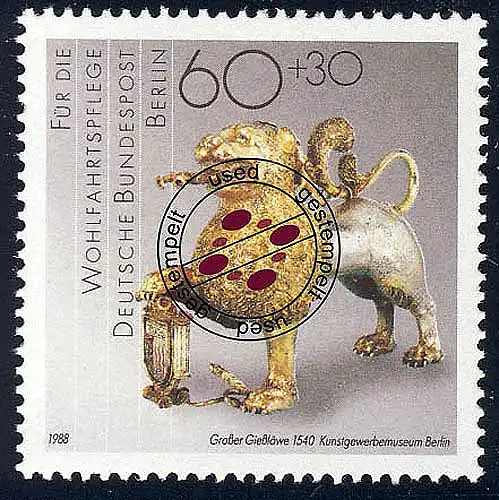 819 Wohlfahrt Schmiedekunst 60+30 Pf O