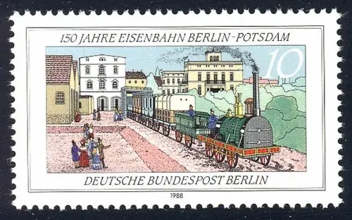 822 Eisenbahn, postfrisch **