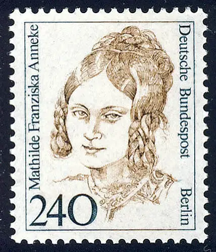 827 Frauen 240 Pf Anneke, postfrisch **