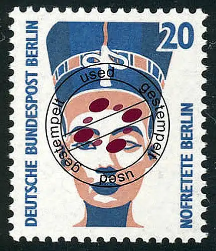 831 Sehenswürdigkeiten 20 Pf Nofretete O
