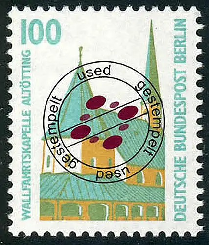 834A Attractions 100 Pf Chapelle de pèlerinage Altötting O