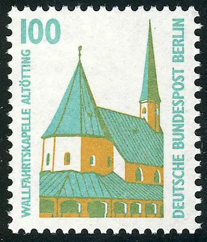 834A Sehenswürdigkeiten 100 Pf Wallfahrtskapelle Altötting **
