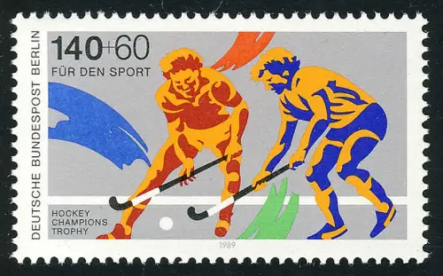 837 Hockey 140+60 Pf, postfrisch **