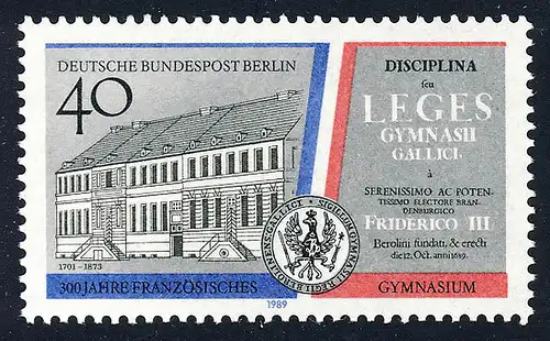 856 Französisches Gymnasium **