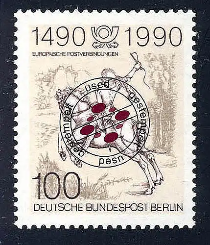 860 Postverbindung Europa O