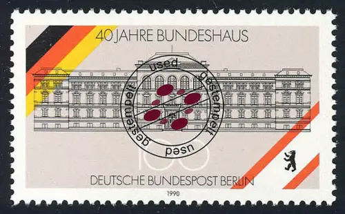 867 Bundeshaus, gestempelt O
