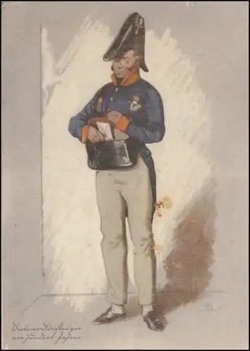 PP 104 Jahrhundertfeier Briefpostamt Berlin / Briefträger passender SSt 1.12.27