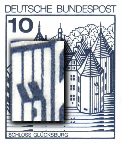 22IIamK1 MH BuS LETTERSET (21 mm) - PLF XXIV, postfrisch **