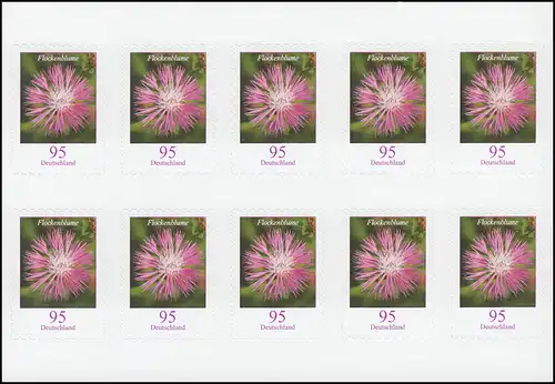 FB 90b fleur fleur feuille de 10x 3483, -20154, post-fraîchissement **