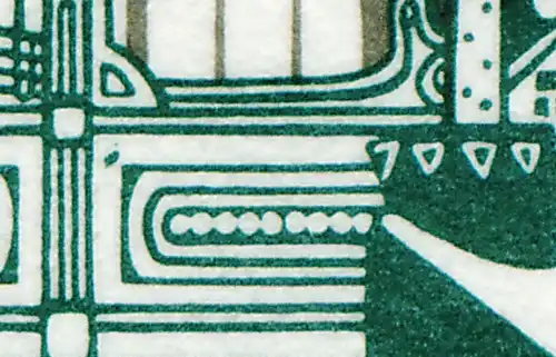 28a MH SWK PLF großer grüner Fleck in der Tür, Feld 2, **