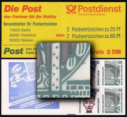 28a MH SWK PLF XVII: Ausbruch / Loch im Bogen, Feld 2, mit Zählbalken, **