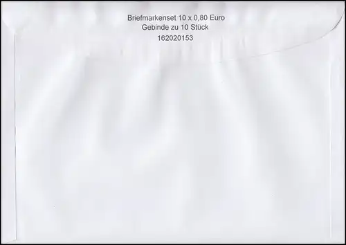 FB 89b Blume Kapuzinerkresse, UMSCHLAG für 10 Gebinde für Produkt-Nr.-20153 dünn