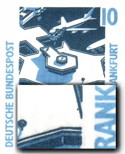 29b MH boîte de marque, PLF Point dans le terminal-bord à droite, champ 3 **