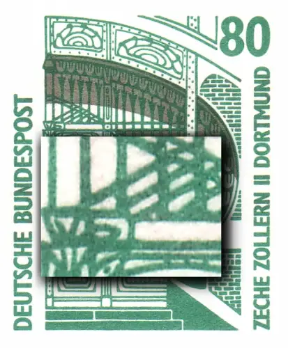 29a MH Collector, PLF II Loch im Dreieck, Feld 4, postfrisch **