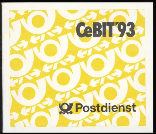 28b MH Cebit, 49,5/4,5 mm, gestempelt O