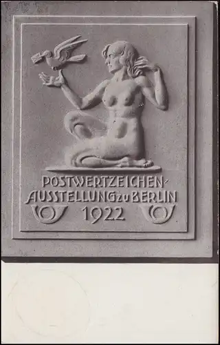 Carte postale privée PP 62 Exposition de timbres postaux Berlin, SSt 18.10.22