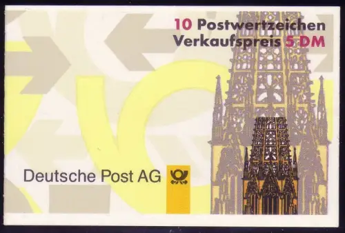 34I MH SWK 5,- DM, PLF tache dans le champ D 4, **