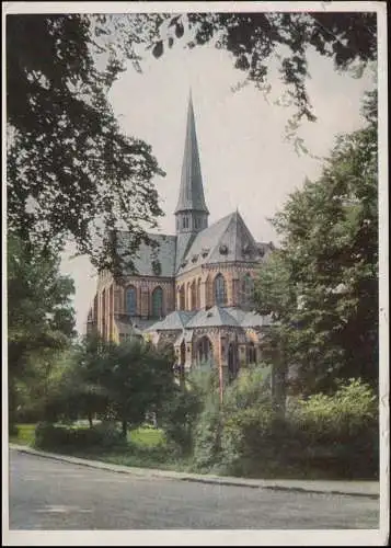 286 Dt.-Chin. Freundschaft EF AK Bad Doberan Kosterkirche HEILIGENDAMM 31.1.1951