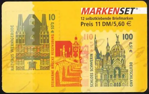 43 MH SWK 2001 mit PLF Fleck rechts unten (ähnlich PLF 2187I), Feld 1, **