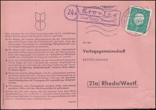 Landpost Sterley sur MÖLLN (LÄNNBURG) 10.10.1960 sur les librairies de Rheda