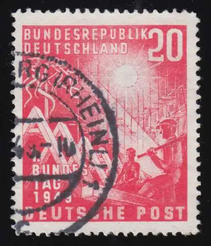 112 Bundestag 20 Pf O Tamponné