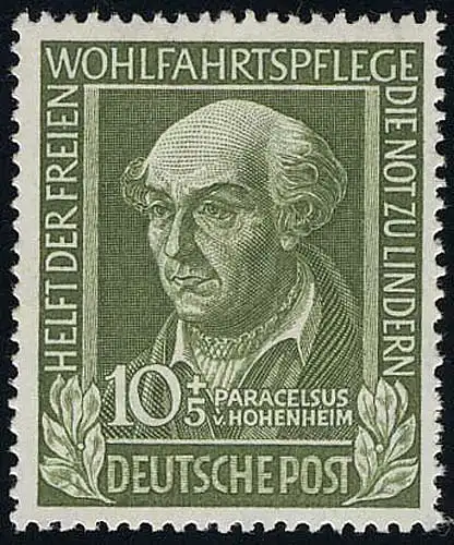 118 Paracelsus 10+5 Pf ** postfrisch