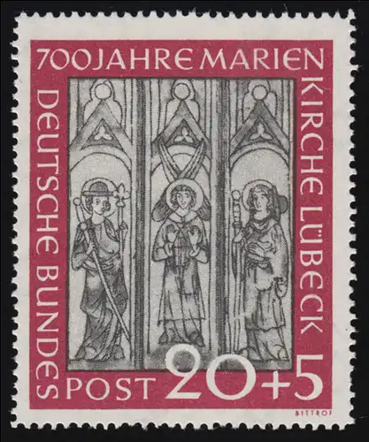 140 Marienkirche 20+5 Pf. ** postfrisch