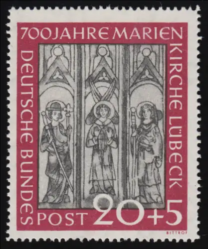 140 Marienkirche 20+5 Pf, postfrisch **