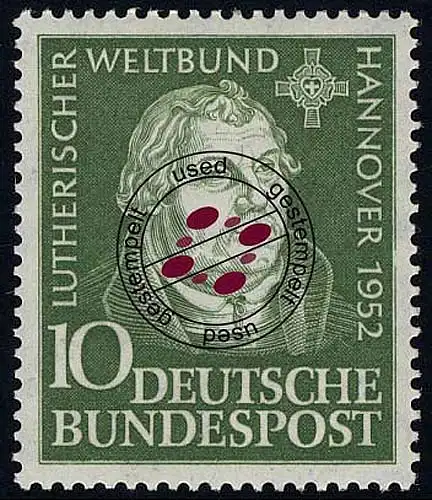 149 Luther, gestempelt O