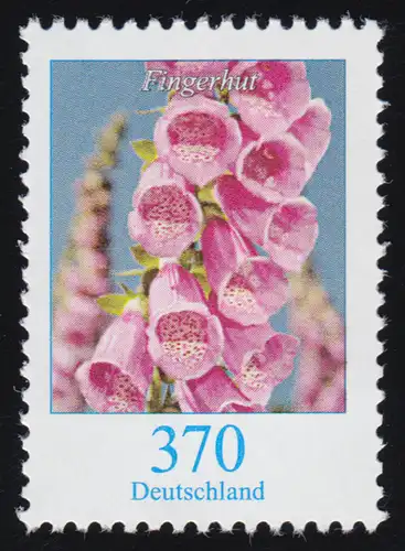 3501 Blume Fingerhut 370 Cent, postfrisch **