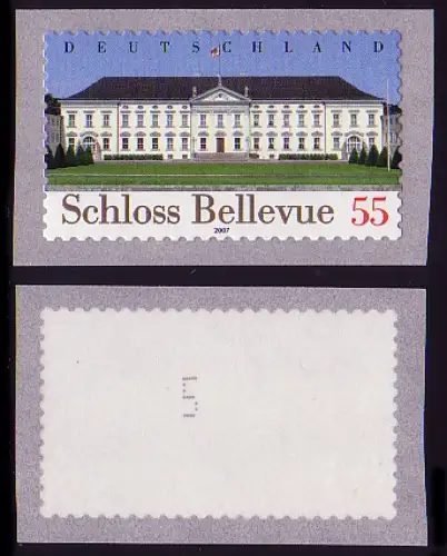 2604 Château autocollant Bellevue, numéro 5, frais de port