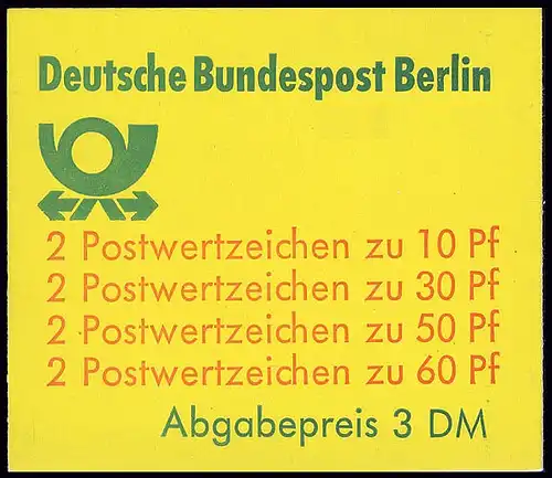 12a MH BuS 1980 [rote 60er], mit Berlin-Stempel