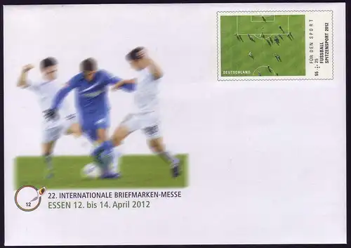 USo 264 Briefmarken-Messe Essen - Fußball 2012, ** 