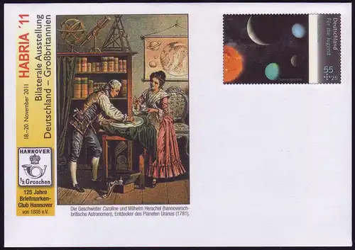 USo 251 Exposition des timbres HABRIA Hannover 2011, **