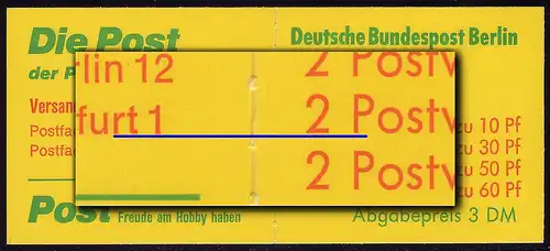 12caI MH BuS 1980 [rote 60er], mit Berlin-Stempel
