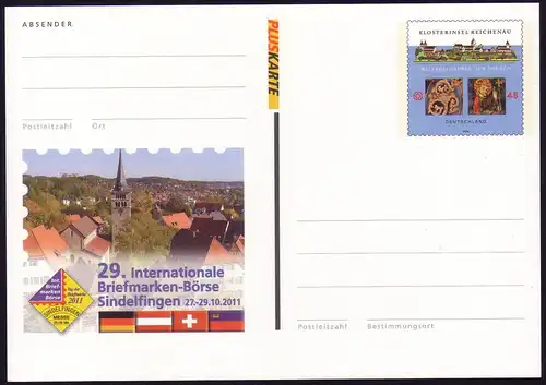 PSo 115 Bourse des timbres Sindelfingen 2011, post-fraîchissement
