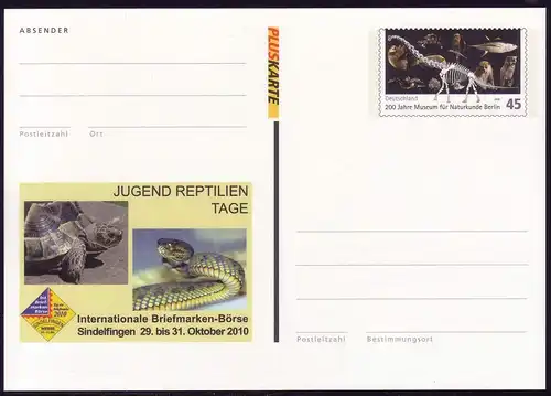 PSo 109 Sindelfingen - Jeunesse Reptilies Jours 2010, post-fraîchissement