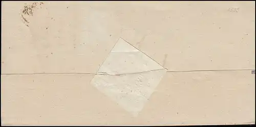 Autriche Plâtre Oval Tampon KREMSIER 24.7.1850 vers cinq églises