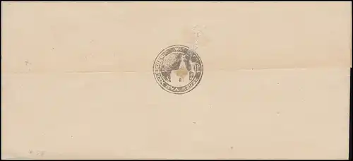 33 Ziffer 10 Pfennige auf Brief Einkreisstempel NEERMOOR 2.7.1878 nach Leer