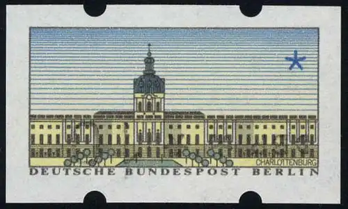 ATM Berlin, Kehrdruck mit Zählnummer, **