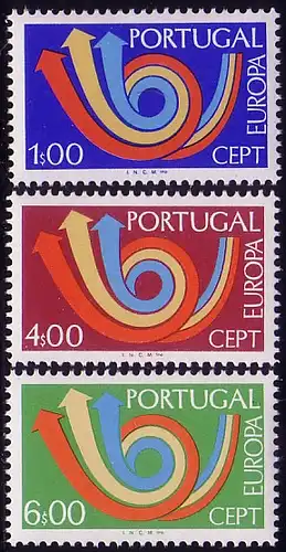 1973 Portugal Posthorn 1999/1201, taux **
