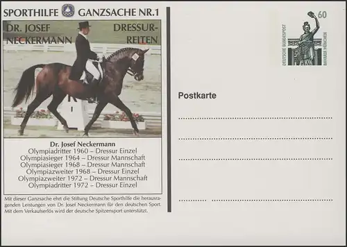 Affaire générale d'aide sportive n°1 - Reiten Dr. J. Neckermann **