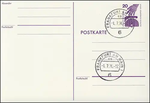 P 94 - Accident 20 Pf VS-O Francfort