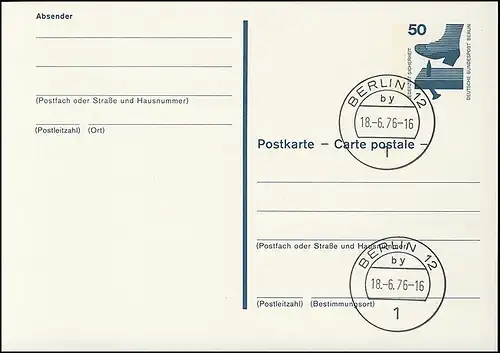 P 100 - Accident 50 Pf avec note directrice VS-O Berlin