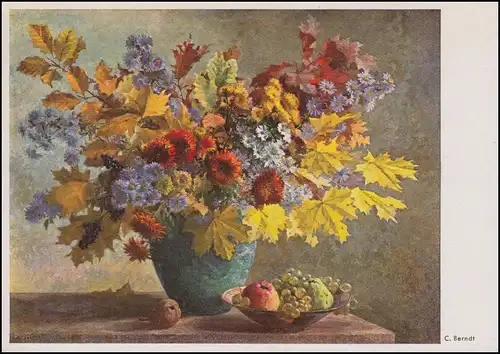 171 IFRABA 10 p. en tant qu'EF sur les fleurs AK de C. Berndt, SOUS-MERBACHE 10.12.53