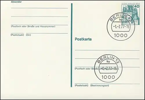 P 104 - BuS 40 Pf avec lignes-barres VS-O Berlin