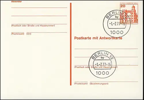 P 106 - BuS 20/20 Pf avec lignes-barres VS-O Berlin