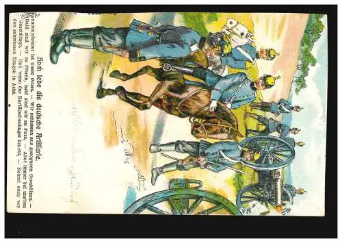 AK Vive l'artillerie allemande: Canondonner, St. JOHANN (Saar) 4.10.10.2006